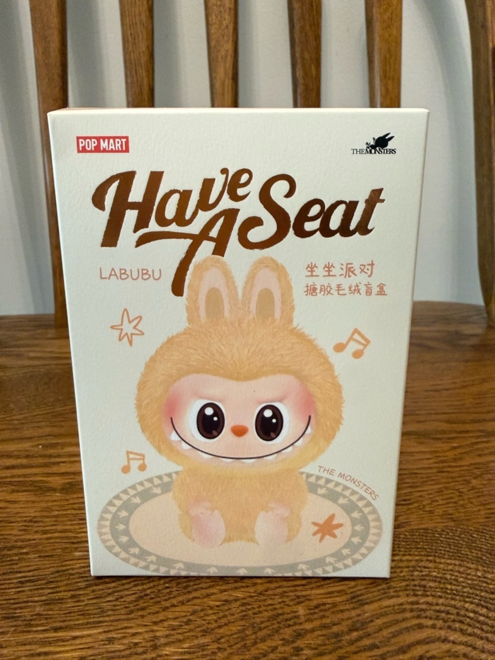 Pop Mart Labubu "The Monsters" - Have a Seat Vinyl Plush (DADA)